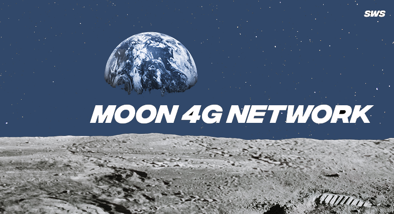 The Moon 4g network