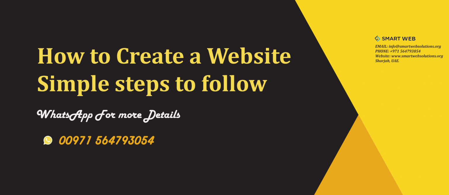 How to Create a WebsiteSimple Steps To Follow For Beginners
