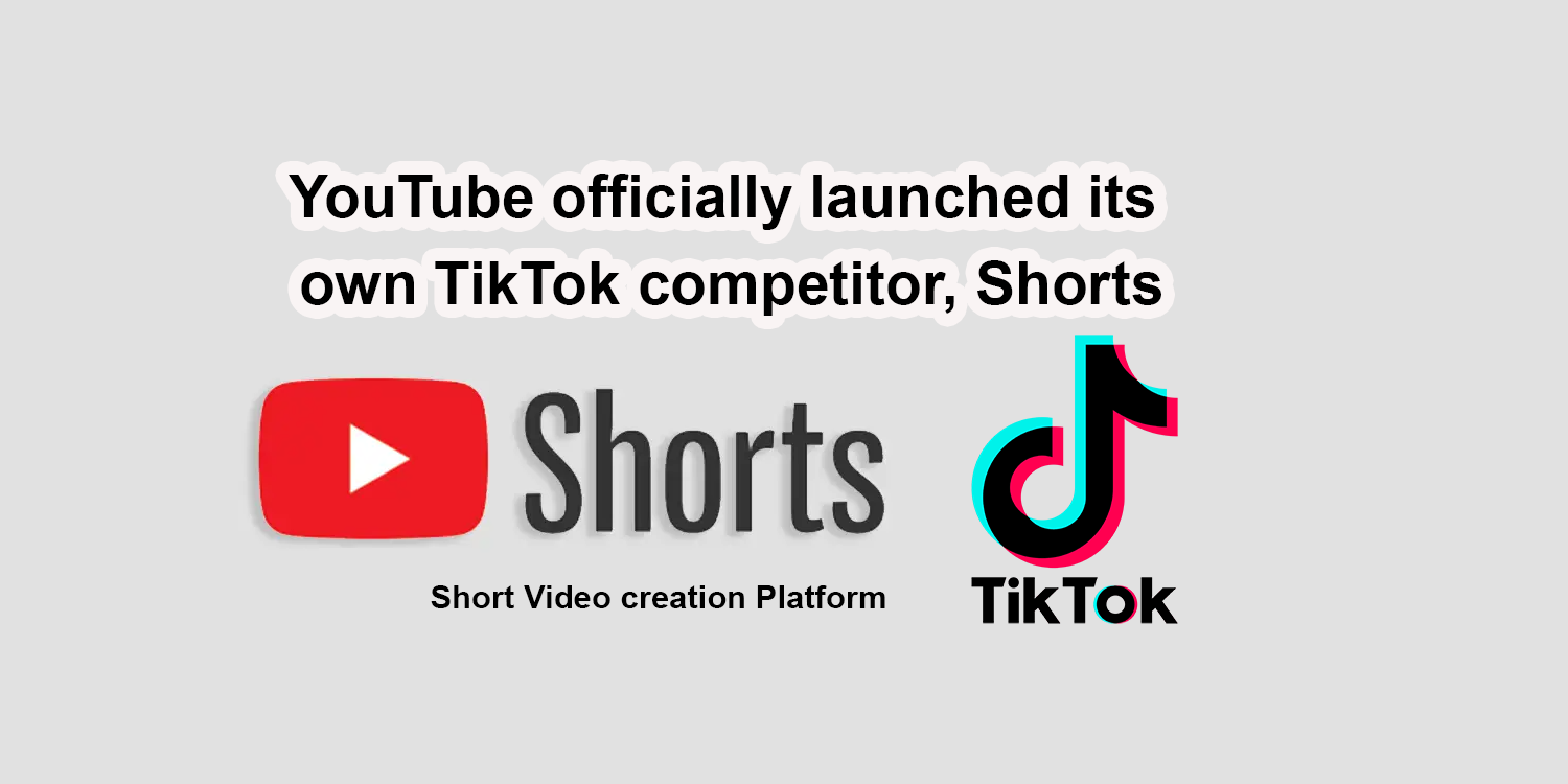YouTube Shorts–Tik Tok competitor for short-form video creators