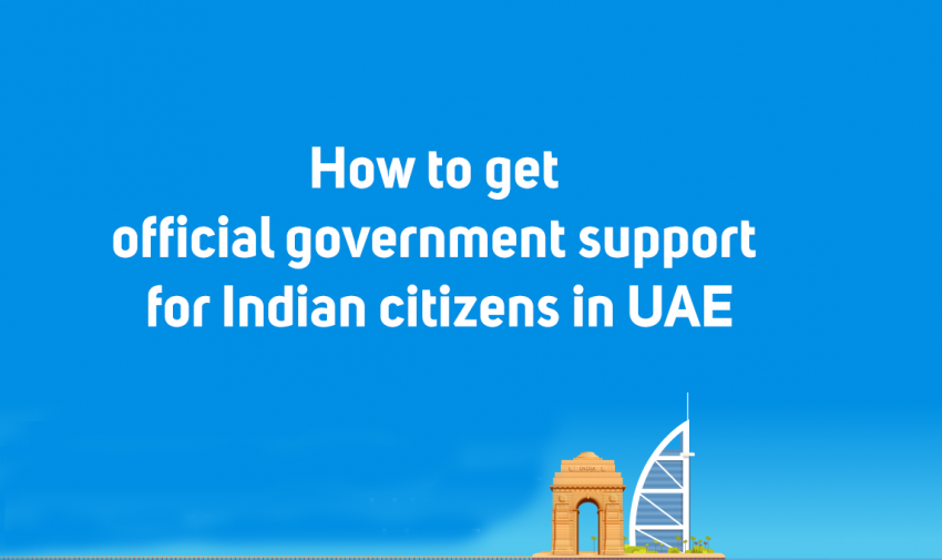 Get Government Support for Indian citizens in uae
