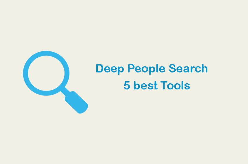 Deep People Search Tools