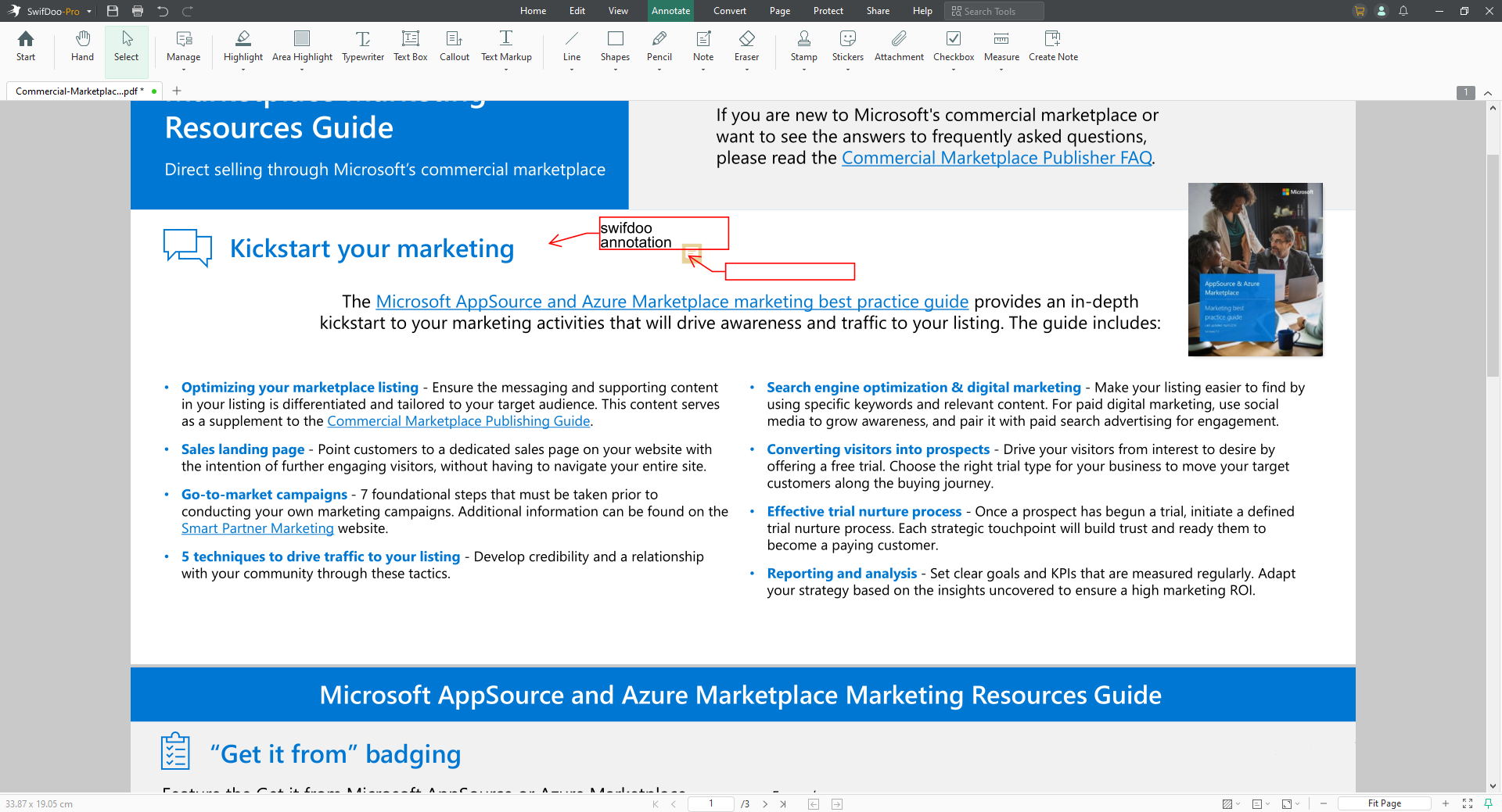 swifdoo pdf editing