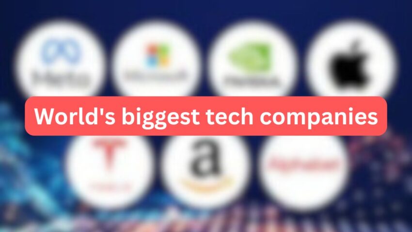 How old are the world's biggest tech companies