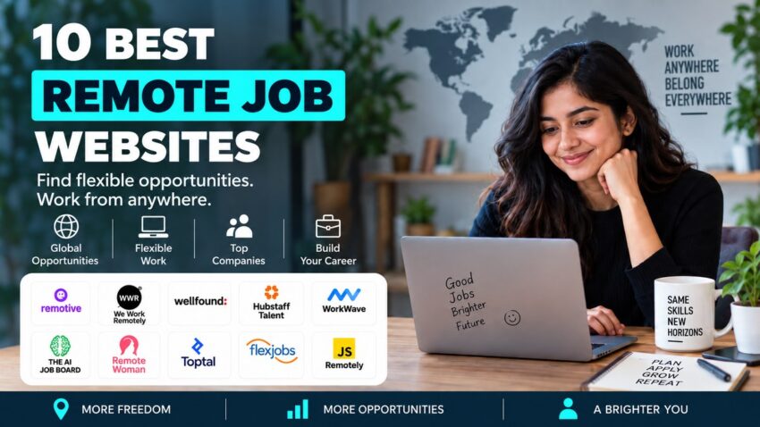 10 best remote job websites for finding work-from-home and international remote jobs