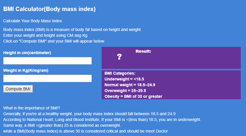 Bmi Calculator Body Max Index Calculator How Do You Find Your Bmi