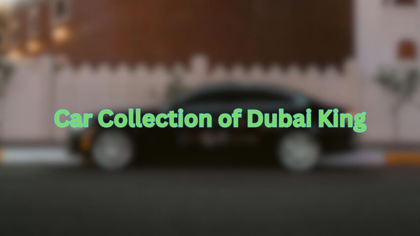 Car Collection of Dubai King